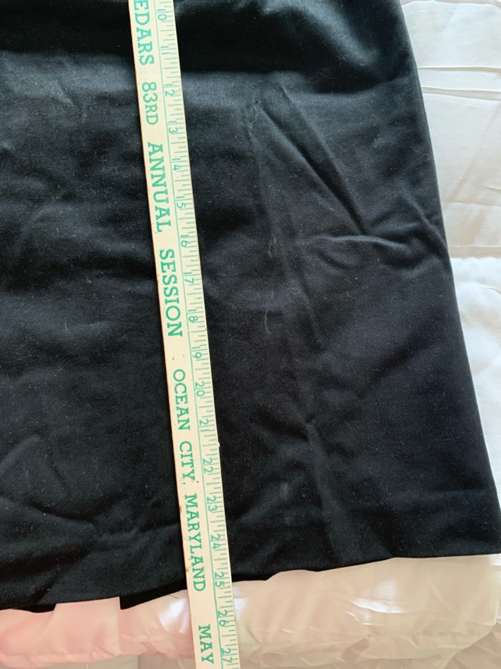 Ann Taylor Black Tailored Pencil Skirt Stretch - Picture 5 of 7